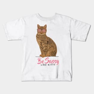 Sassy Cat Kids T-Shirt